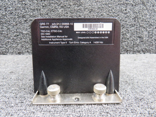 011-00868-10 Garmin GRS-77 Altitude Heading Reference Unit with Mods (Core)