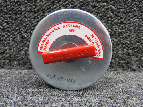 W27221-000 Webco Aircraft Fuel Cap Assembly