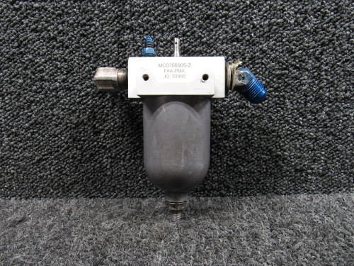 0756005-2 Cessna 182H Fuel Strainer Assembly