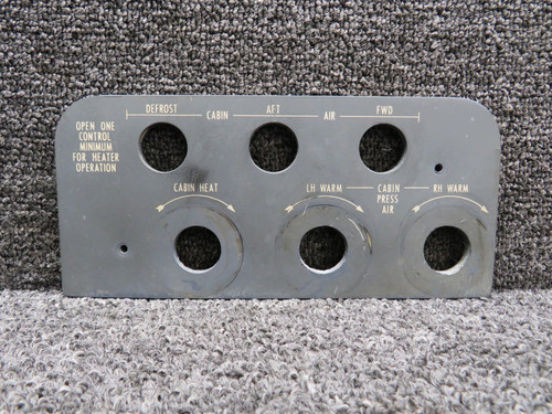95-0576-2 (Alt: 9910119-2) Grimes Cabin Air Panel with Revision, Lighted (115V)