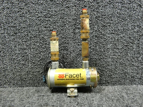 476-087, FACKV-4-100-6 Facet Electronic Fuel Pump Assembly w/ Check Valve