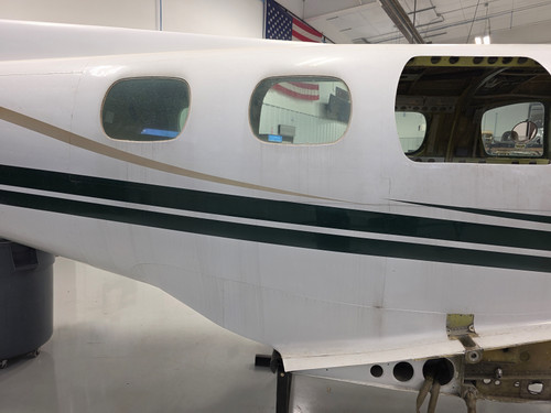 Beechcraft B60 Fuselage with Bill of Sale, Data Tag & Logbooks