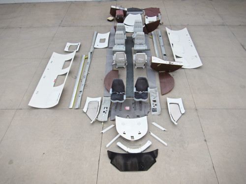 Swearingen SA226-T Interior Set with Seats, Plastics, and Headliner