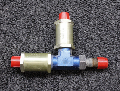 K-1332-6-10 Piper PA-24-260 Kohler Fuel Check Valve Assembly with Fitting