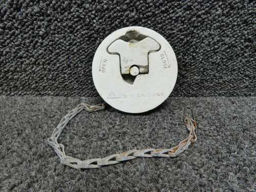 416-50 Shaw Aero Type II Fuel Cap Assembly with Chain
