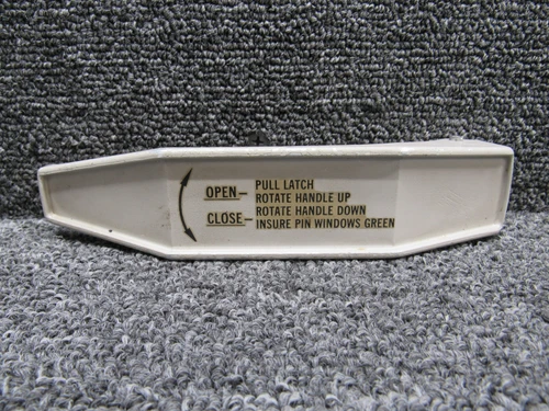 84762-004 (Cast: 84762) Piper PA46-350P Upper Cabin Door Interior Handle