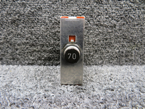 45-2-S-N2 ETA Push to Reset Circuit Breaker (Volts: 28, Amps: 70)