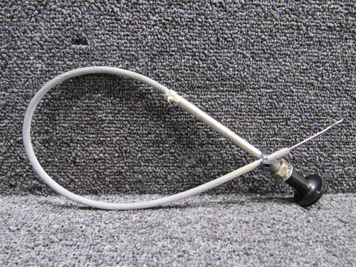 554-471 Piper PA46-350P Parking Brake Control Cable (Length: 21”)