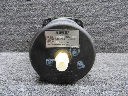 5934PA-1 United Instruments Inc. Altimeter (Code: A.86)