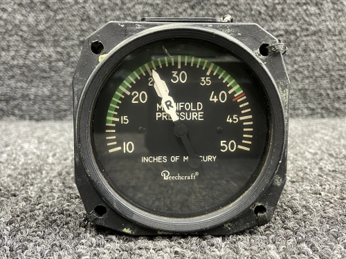 6121 United Instruments Manifold Pressure Indicator (Lighted)