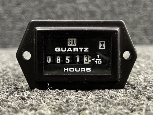 85350 Stewart Warner Quartz Hour Meter Indicator (12-60V)
