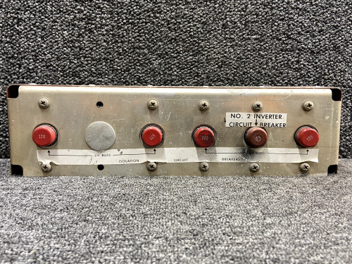 60-369000-45, PDLM Beechcraft B60 Circuit Breaker Panel Assembly w Breakers