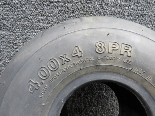 81450 Aviat Husky A-1 Aero Classic 4.00-4 Tail Wheel Tire (8 Ply)