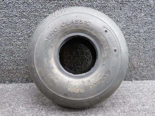 81450 Aviat Husky A-1 Aero Classic 4.00-4 Tail Wheel Tire (8 Ply)