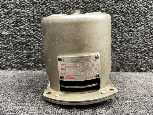 470944-9007 Lycoming TIO-541-E1C4 Firewall Forward Turbo Relief Valve