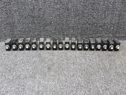 435-205-104, W58-X1017-5 Beechcraft F33A Push to Reset Breaker Set of 18