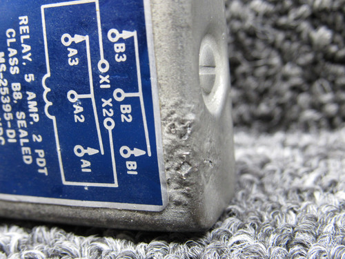 9229-4457 (Alt: MS-25395-DI) Leach Corporation Sealed Relay (Volts: 28, Amps: 5)