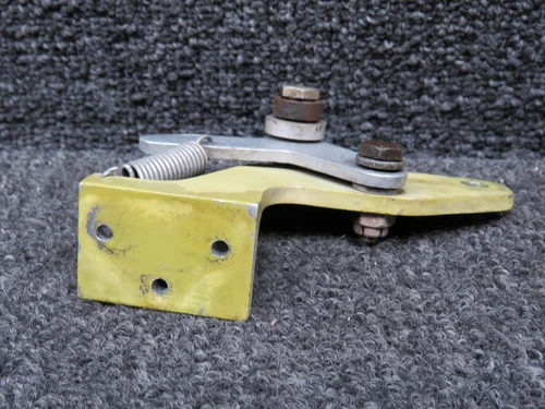 002-410000-87, 002-910011-21 Beech F33A Alternate Air Control Bracket w Lever