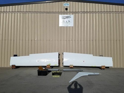 Cessna 210L TKS De-Ice Wing Assy Set LH & RH W/ Vertical & Horizontal Stabilizer BAS Part Sales | Airplane Parts