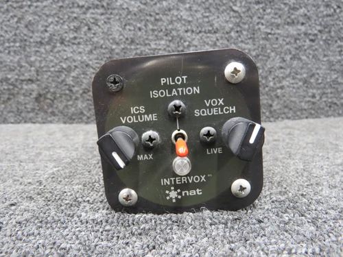 AA80-001 Northern Airborne Tech Intervox Interconnect Intercom with Faceplate