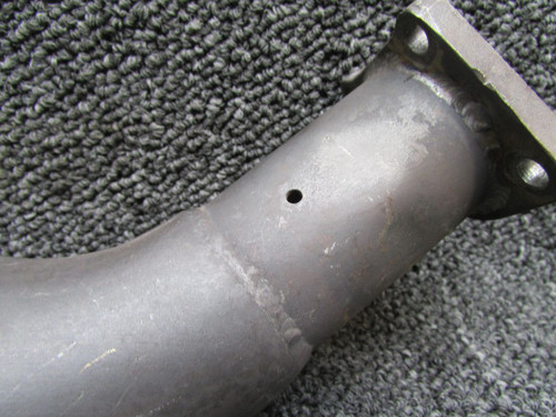 9910295-34 Continental TSIO-520-N Exhaust Riser Forward RH with Probe Hole
