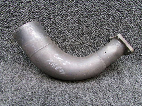 9910295-34 Continental TSIO-520-N Exhaust Riser Forward RH with Probe Hole