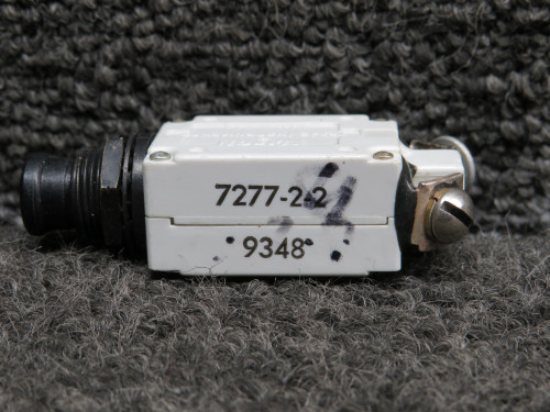 7277-2-1, 7277-2-2, 7277-2-3 Klixon Push Circuit Breaker Set of 5(Amps: 1, 2, 3)