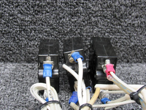 111-201-101 Wood Electric Circuit Breaker Set of 3