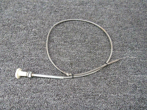 0713302-5 (Alt: 0713302-1) Cessna 180C Cabin Heat Control Cable Assy (L: 35\") BAS Part Sales | Airplane Parts