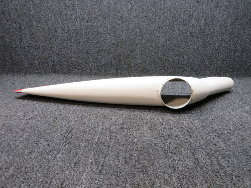 0831018-4 Cessna 310Q Tip Assembly Rudder W/ Beacon Cutout (Striped)