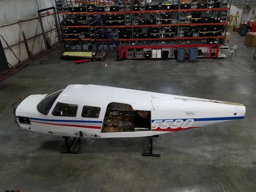 Piper PA32R-301 Fuselage W/ Bill of Sale, Data Tag, Airworthiness, & Logs BAS Part Sales | Airplane Parts