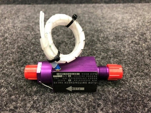 3520020100-4 (Alt: 9912194-3) Cessna Citation 500 Essex Flow Switch Check Valve BAS Part Sales | Airplane Parts