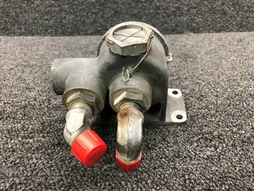 54J21078 Lycoming TIO-540-AE2A Oil Filter Adapter Assembly