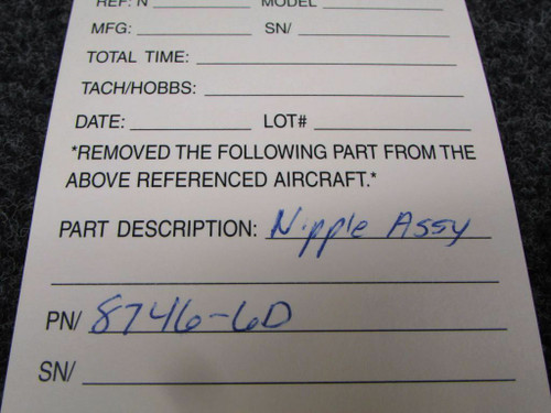 8746-6D Nipple Assembly (SA)