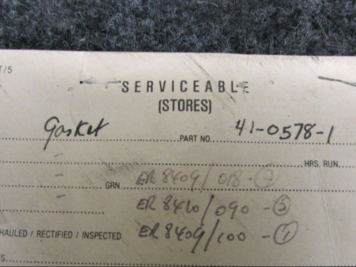 41-0578-1 Gasket Assembly (NEW OLD STOCK) (SA)
