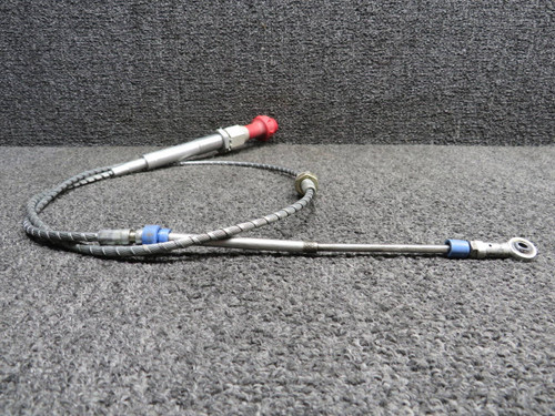 660226-005 Mooney M20J Fine Adjust Mixture Control Cable Assembly (Length: 53”)
