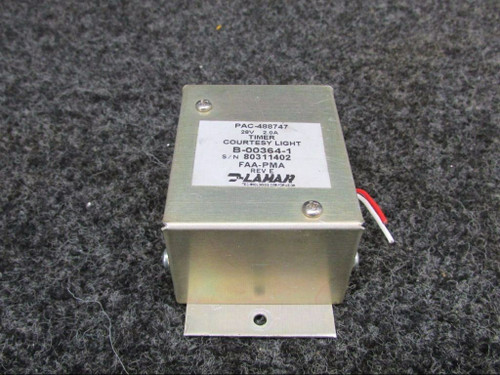 Piper PA46-350P Timer Courtesy Light 28V P/N  B-00364-1 (SA) BAS Part Sales | Airplane Parts