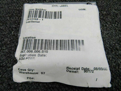Cessna 2013159-1 Cessna 177RG Adapter New M19
