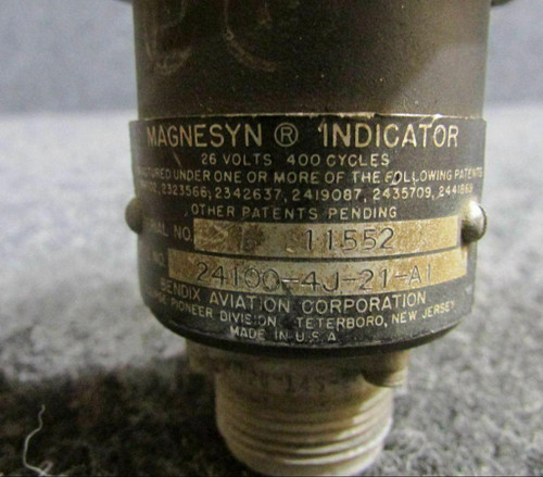 Bendix 24100-43-21-A Pioneer Bendix Oil Pressure Ind CORE 26 volt