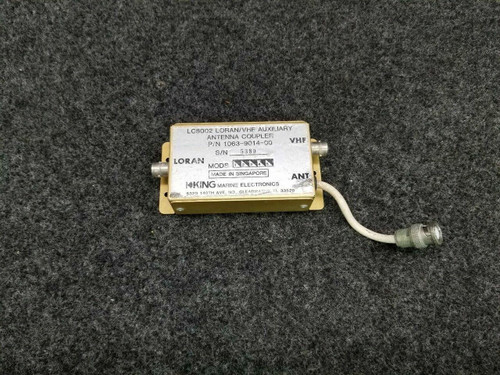 Cessna 172N King Marine Electronics Antenna Coupler P/N 1063-9014-00 S/N 5389