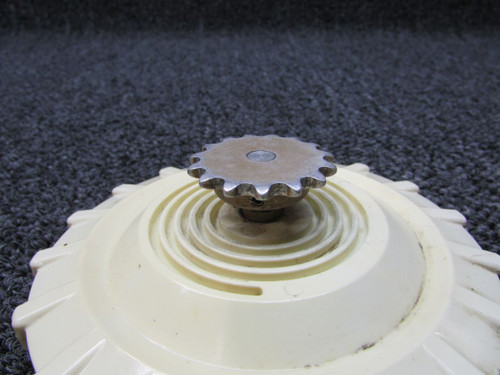 1460317-1 Cessna 337A Rudder Trim Wheel Assembly