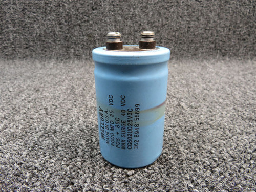 CG602U025V3C Mallory Noise Filter Assembly BAS Part Sales | Airplane Parts