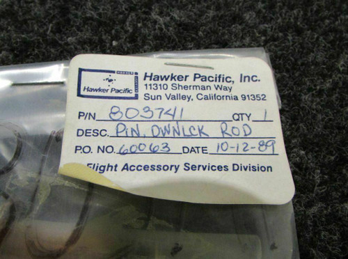 803741 Pin Downlock Assembly (NEW) (SA) BAS Part Sales | Airplane Parts