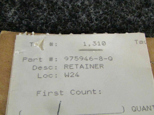 975946-8 Retainer Assembly (NEW OLD STOCK) (SA) BAS Part Sales | Airplane Parts