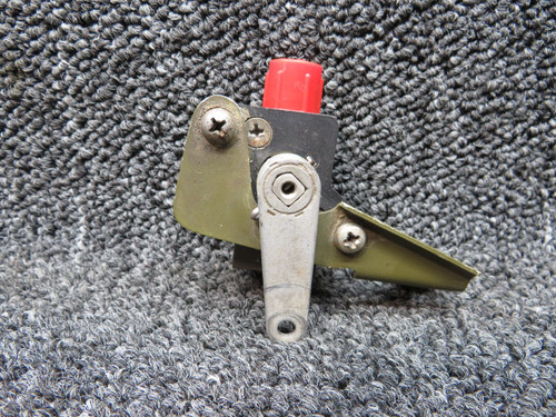 9851070-2 Cessna A185F Fuel Shut Off Valve Assembly W/ Mounting Bracket