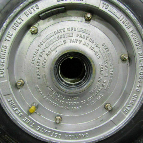 3-1331 BF Goodrich Wheel Assembly 18-4.4 W/ Michelin Aviator Tire (C20) BAS Part Sales | Airplane Parts