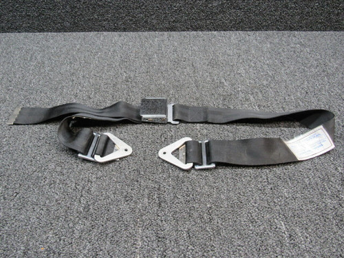 Aero Fabricators 90-91R60 Beechcraft A23 Aero Fabrications Seat Belt Assembly LH / RH Black