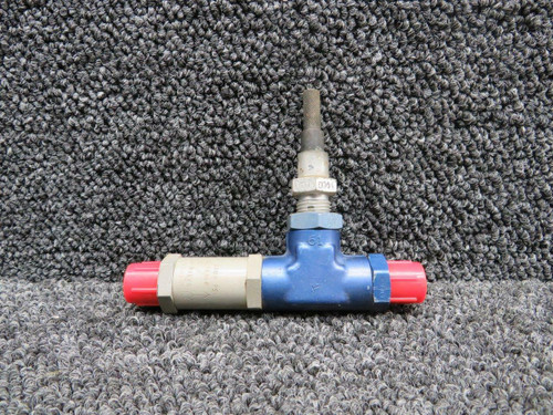 Circle Seal 249A-6TT-6 Cessna 421B Circle Seal Fuel Check Valve W/ Drain Valve