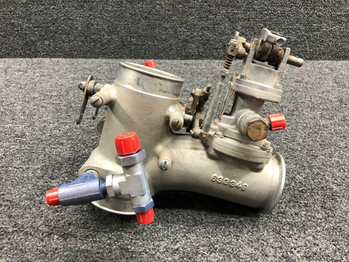 Garrett 633349 Continental GTSIO-520-H Garrett Throttle Body W/ Controller and Fuel Valve