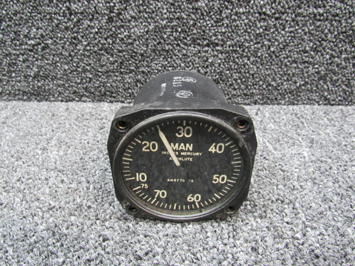 Manning Maxwell 6748-157 USE AN5770-2A Piper PA32-260 Manning Manifold Pressure Gauge